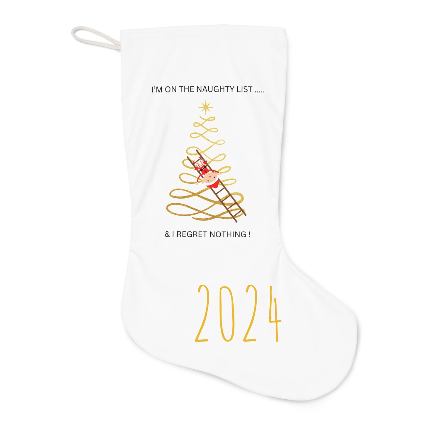 Christmas Stocking - Naughty List