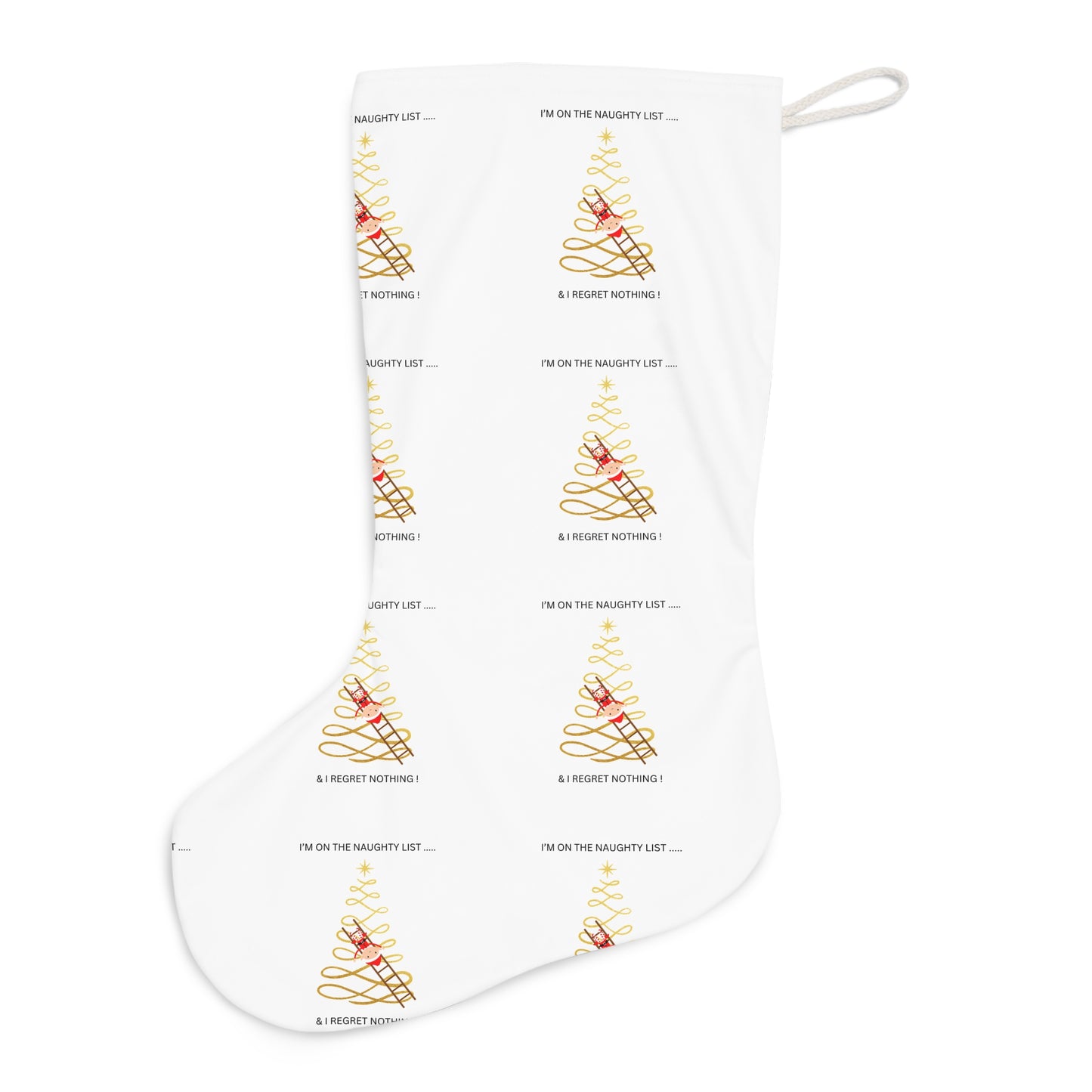 Christmas Stocking - Naughty List